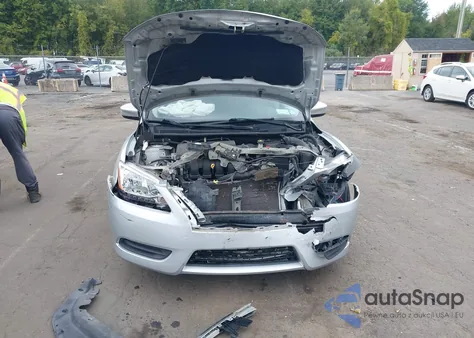 2014 Nissan Sentra Sv from USA, damaged, VIN 3N1AB7APXEY211631